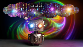 Hallucinating robot